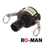 Hose Coupler - Black - 4